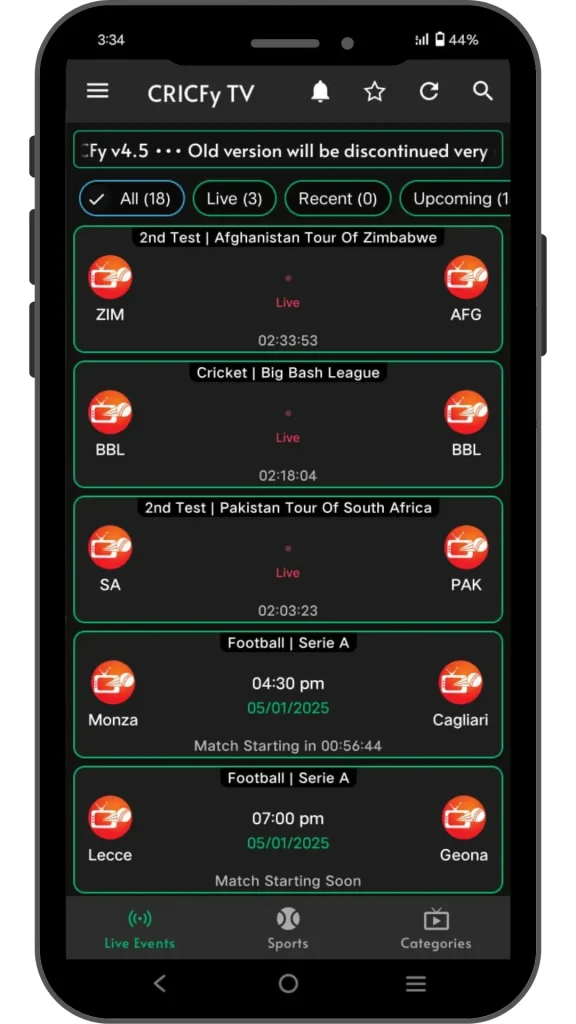 CRICFY APP