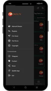 cricfy apk in mobile